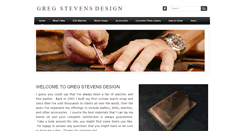 Desktop Screenshot of gregstevensdesign.com